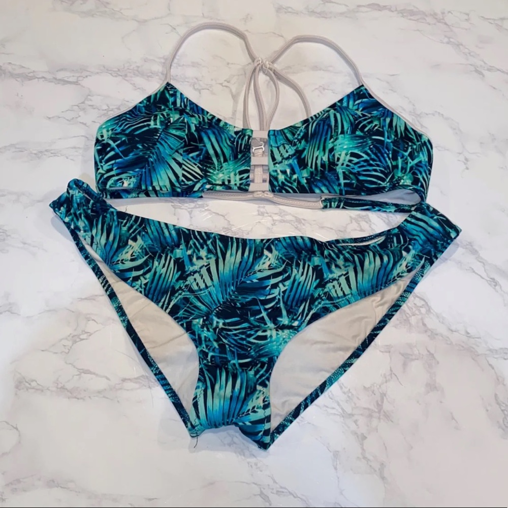 Victoria secret PINK tropical swimsuit bikini set